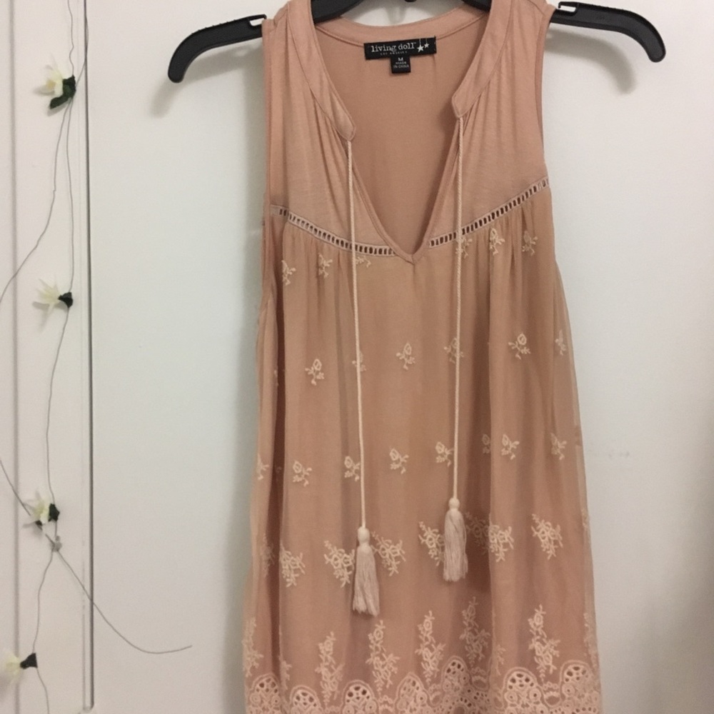 Dusty rose top